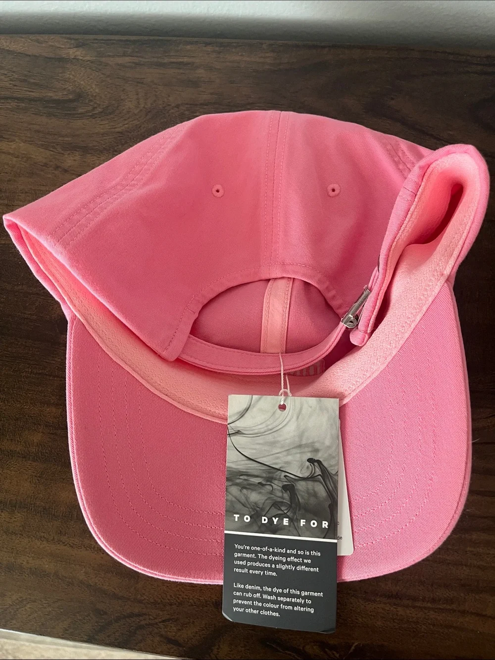 lululemon athletica pink ballcap